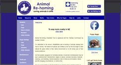 Desktop Screenshot of animalrehoming.co.nz